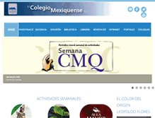 Tablet Screenshot of correoweb.cmq.edu.mx