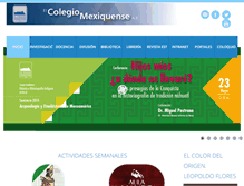 Tablet Screenshot of cmq.edu.mx